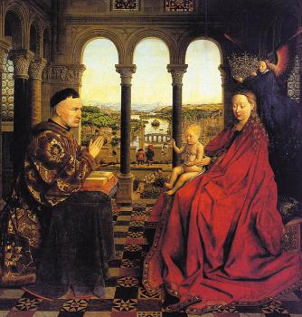 Jan Van Eyck : The Virgin of Chancellor Rolin